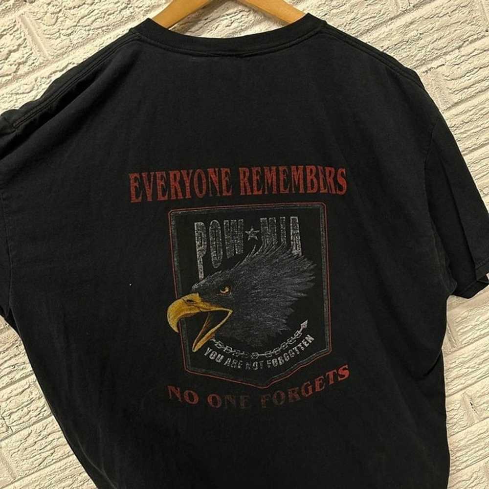 Vintage POW MIA Shirt Eagle Remembrance Shirt XL … - image 2