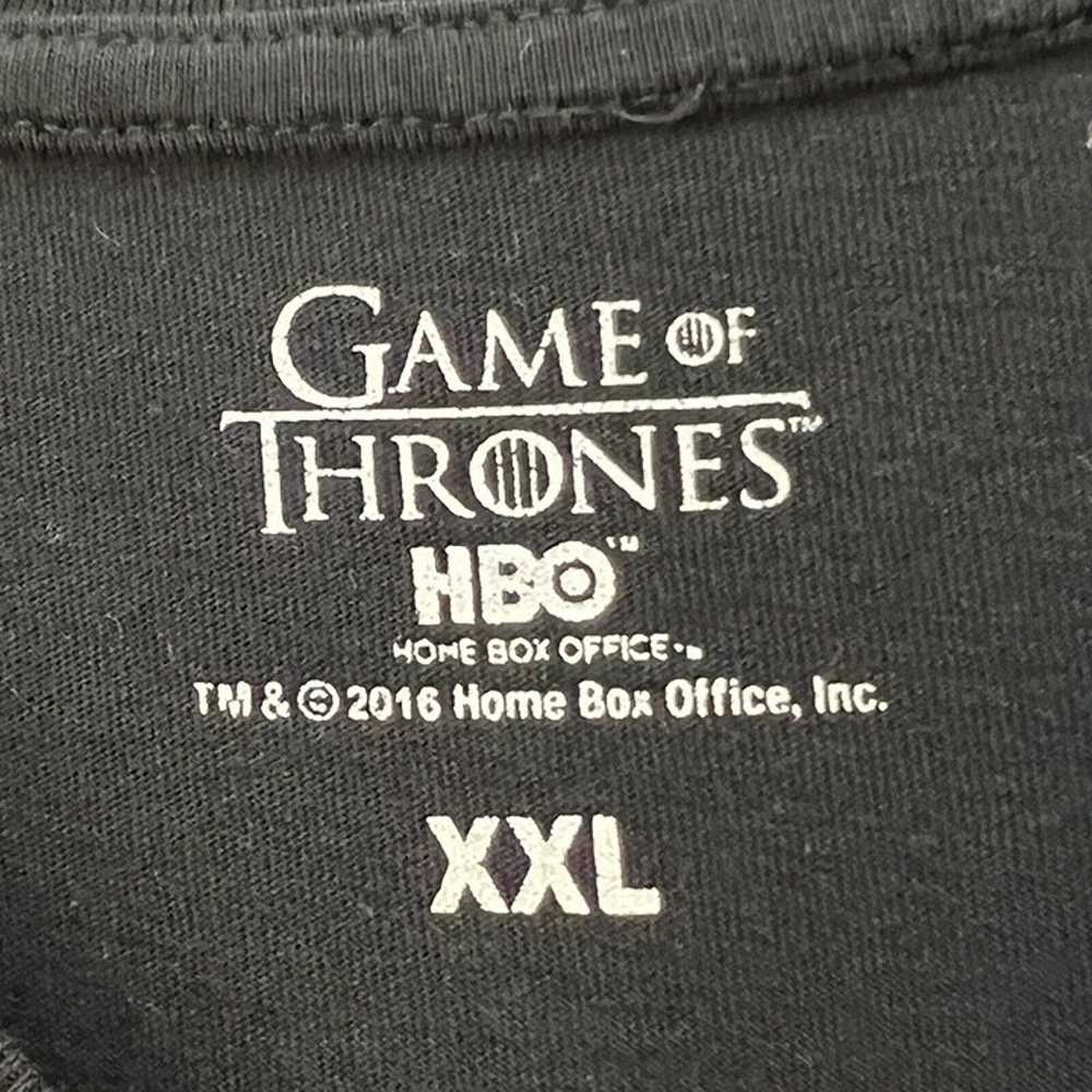 HBO GAMES Of THRONES Mens Graphic Shirt Size XXL … - image 2