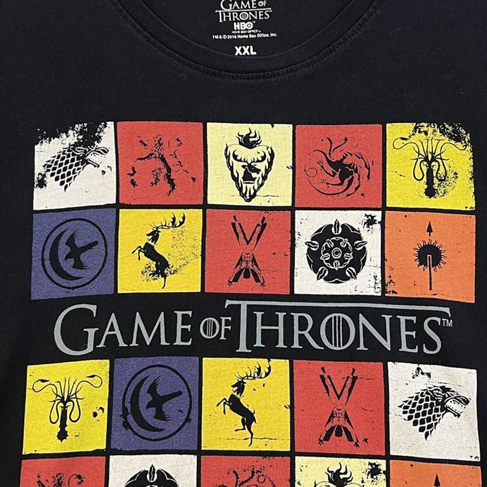 HBO GAMES Of THRONES Mens Graphic Shirt Size XXL … - image 4