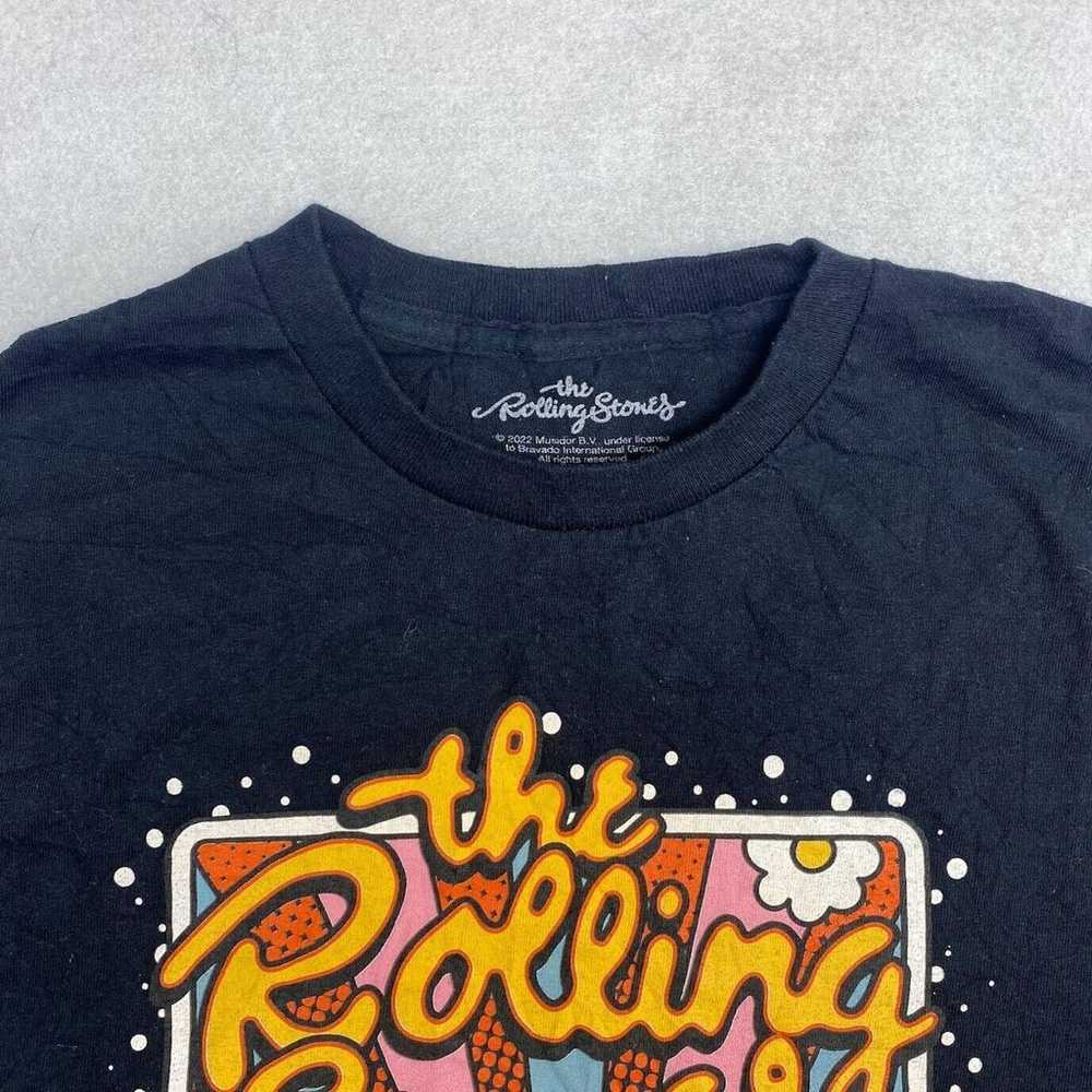 The Rolling Stones Graphic Band Tee Thrifted Vint… - image 9