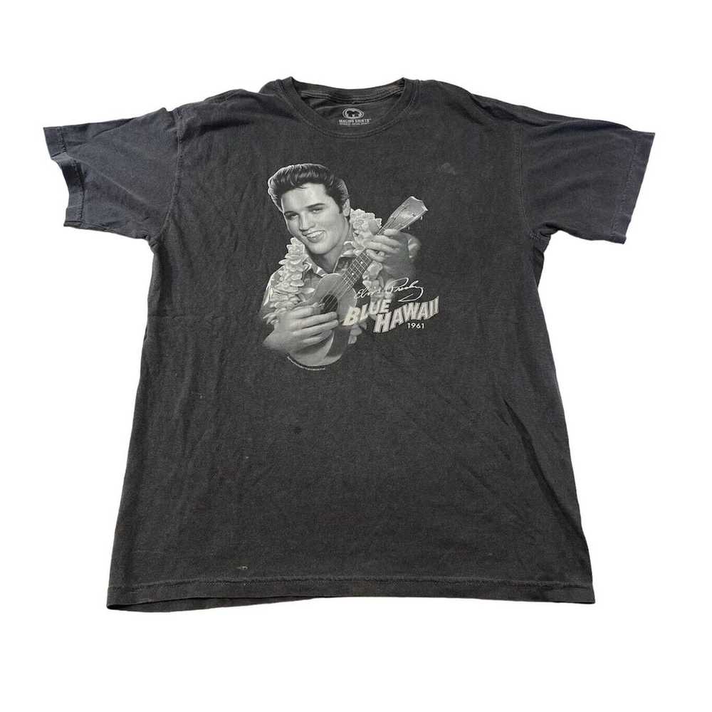 Elvis Presley Graphic Tee Thrifted Vintage Style … - image 1