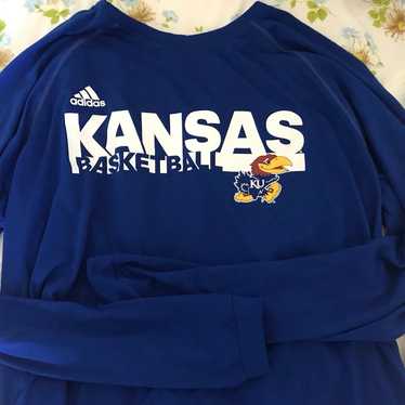 Kansas Jayhawks Adidas Climalite Shirt