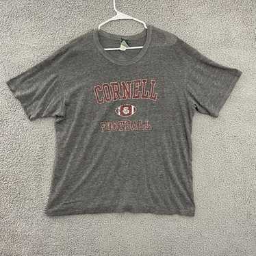 VTG Cornell University Football Shirt 2X Gray Sing