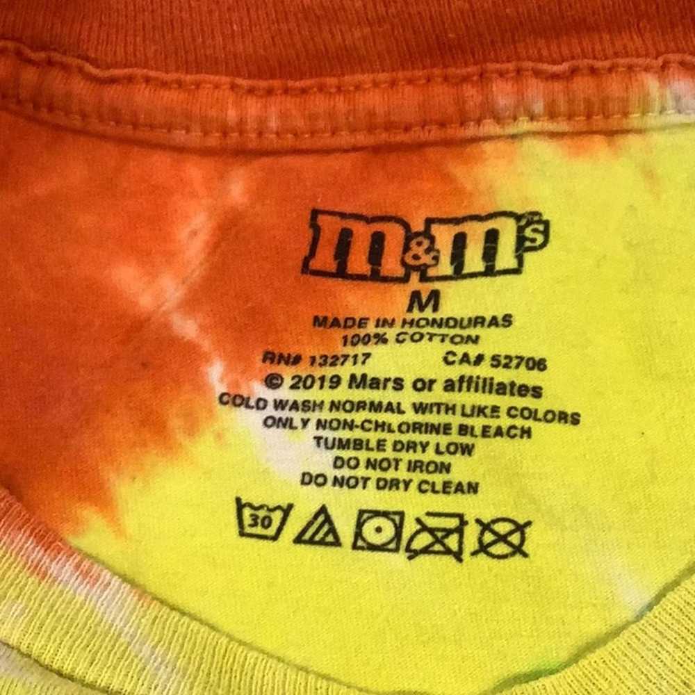 90s M&M tie dye t-shirt - image 3