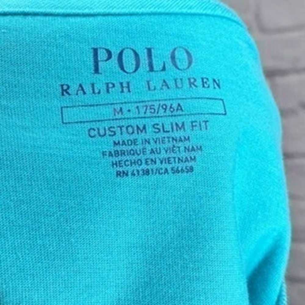 Polo Ralph Lauren Men's Medium M Aqua Turquoise B… - image 3
