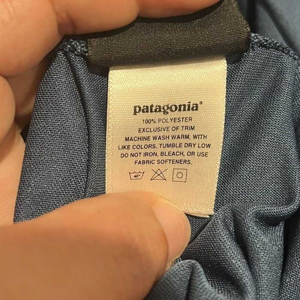 Vintage Patagonia T Shirt Mens Size M Blue Capile… - image 9