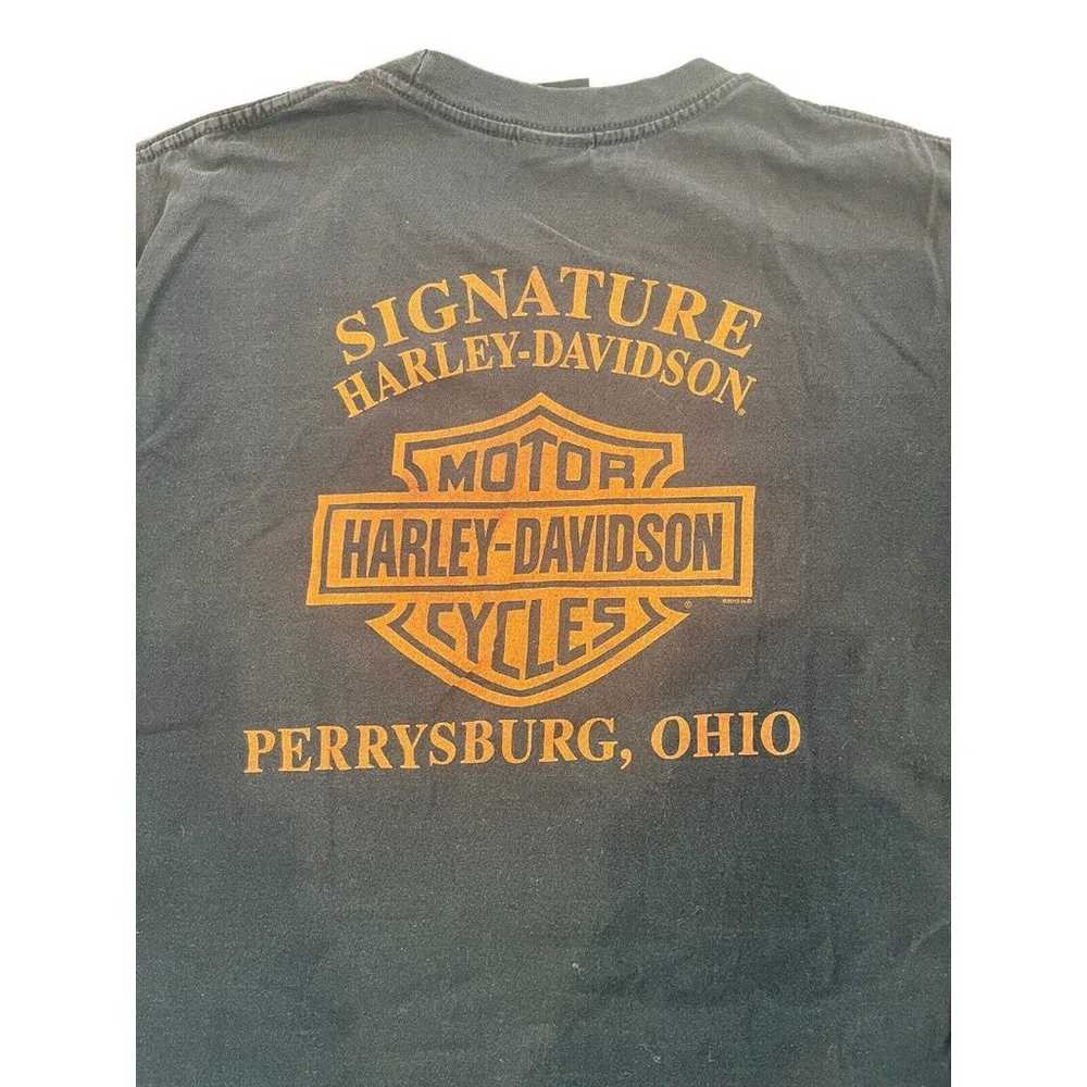 Harley Davidson Perrysburg Ohio Double Sided T-Sh… - image 2