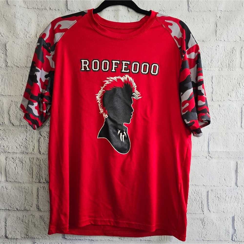 Peter Pan Hook Roofeo Roofeoooo Red Camo Graphic … - image 1