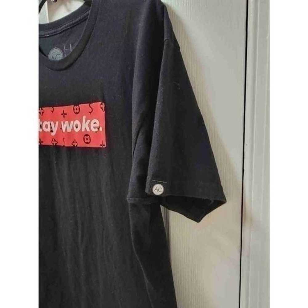 Stay Woke Black T-shirt L - image 4