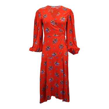 Ganni Silk maxi dress