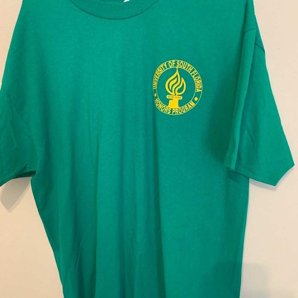 Vintage USF Honors Single Stitch T Shirt XL - image 1