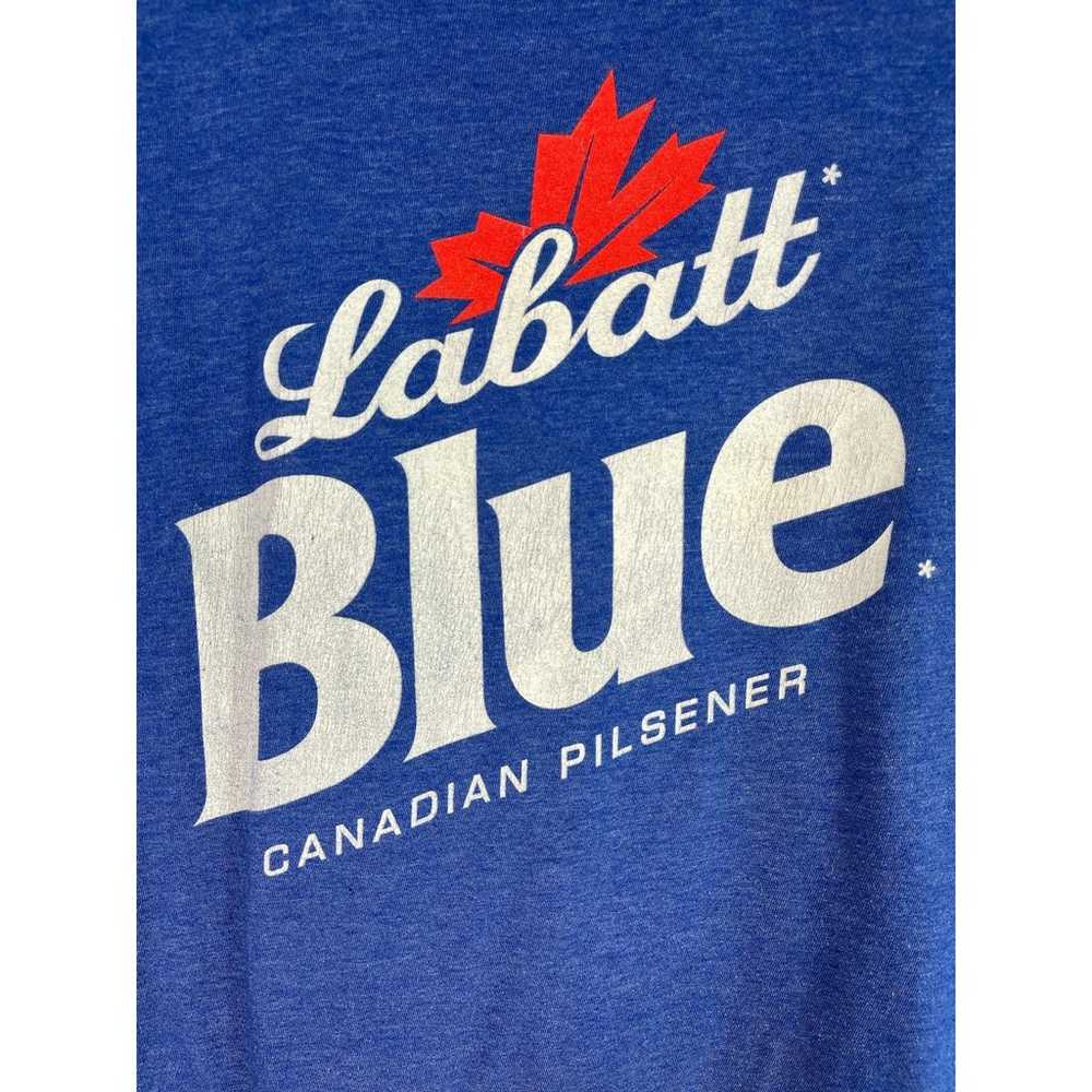 Tultex Labatt Blue Canadian Pilsner Blue Crewneck… - image 6