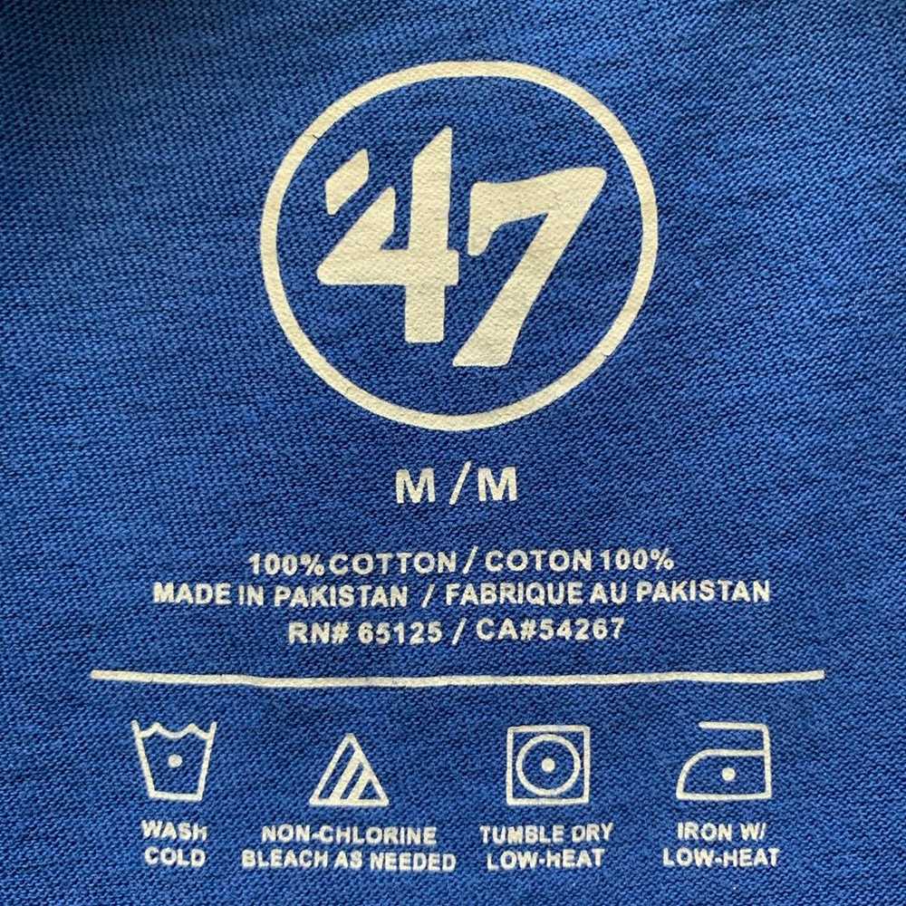 Men ‘47 LA Rams House Blue Shirt Cotton Medium. U… - image 4