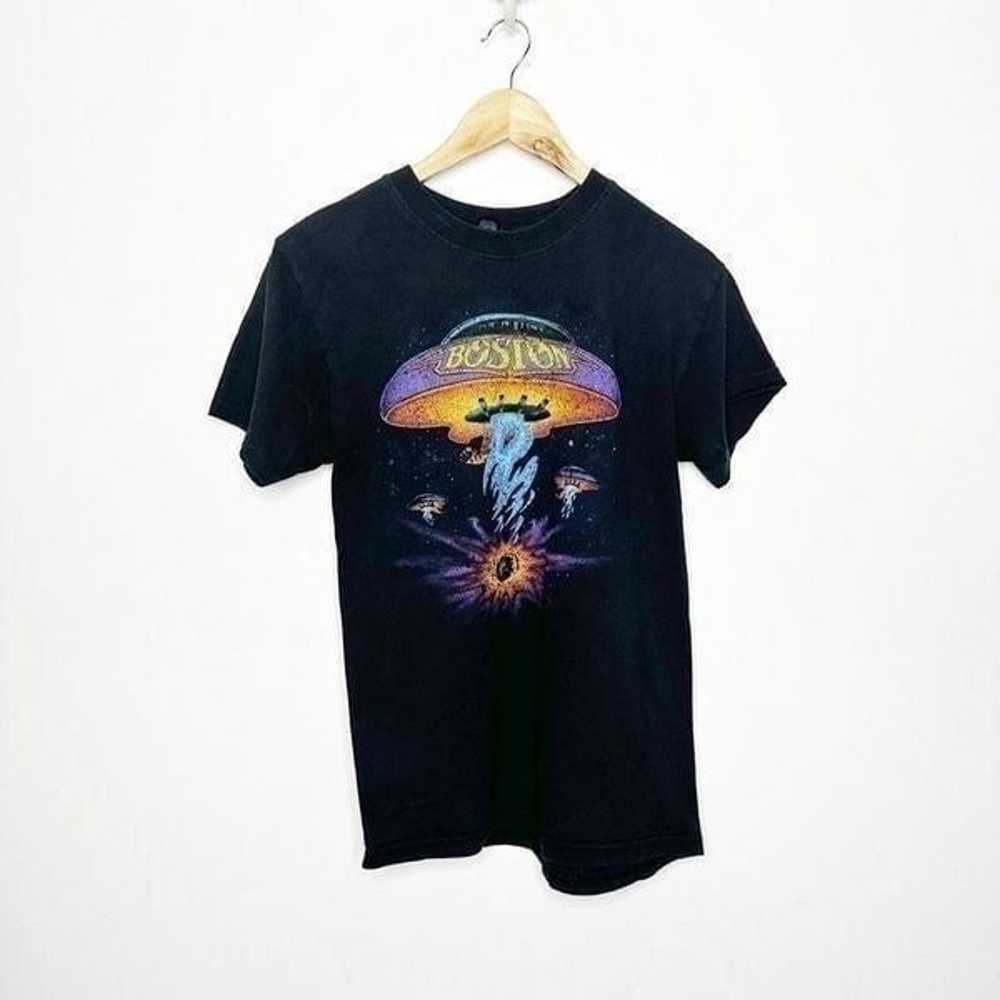 Vintage Early 2000s Y2K Boston UFO Band T Shirt s… - image 2
