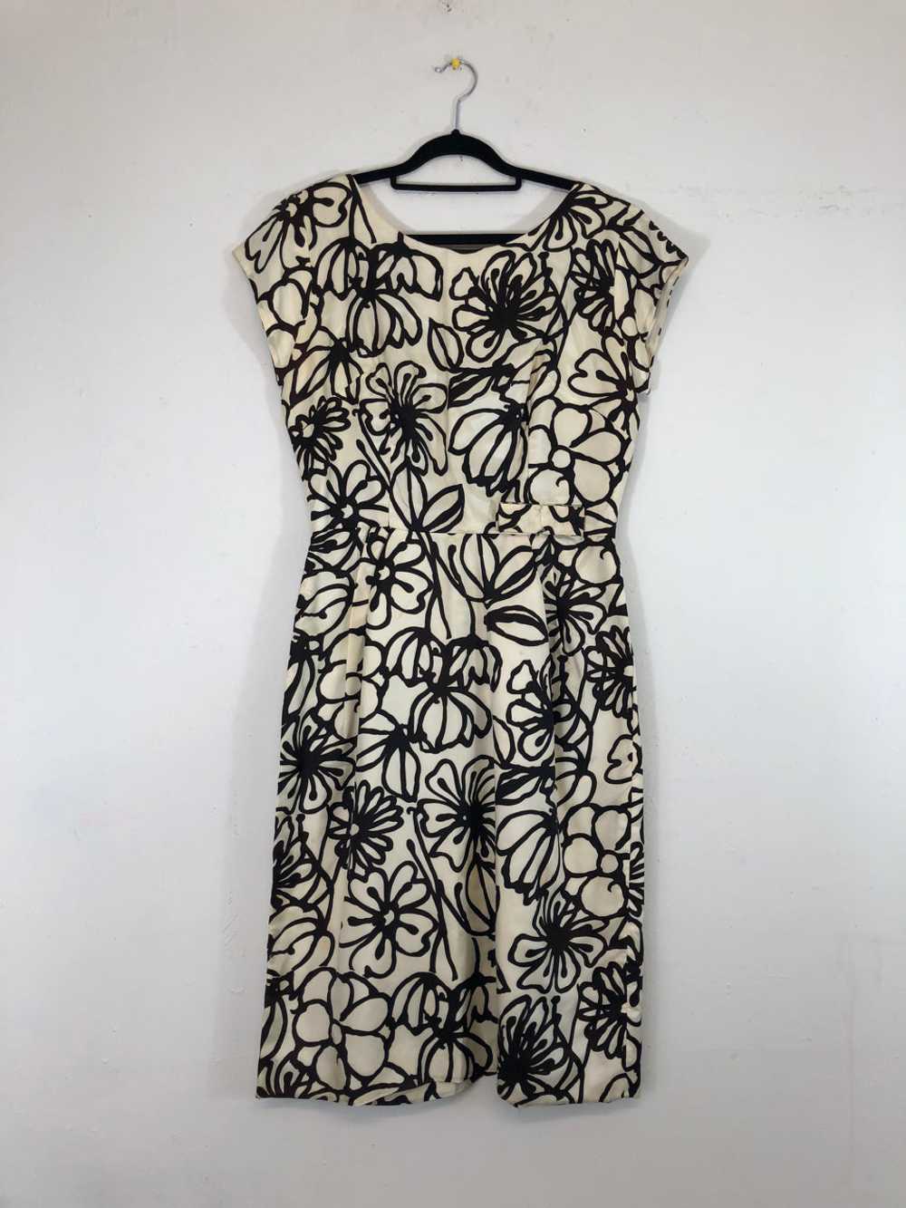 Floral 60s Dress - image 1