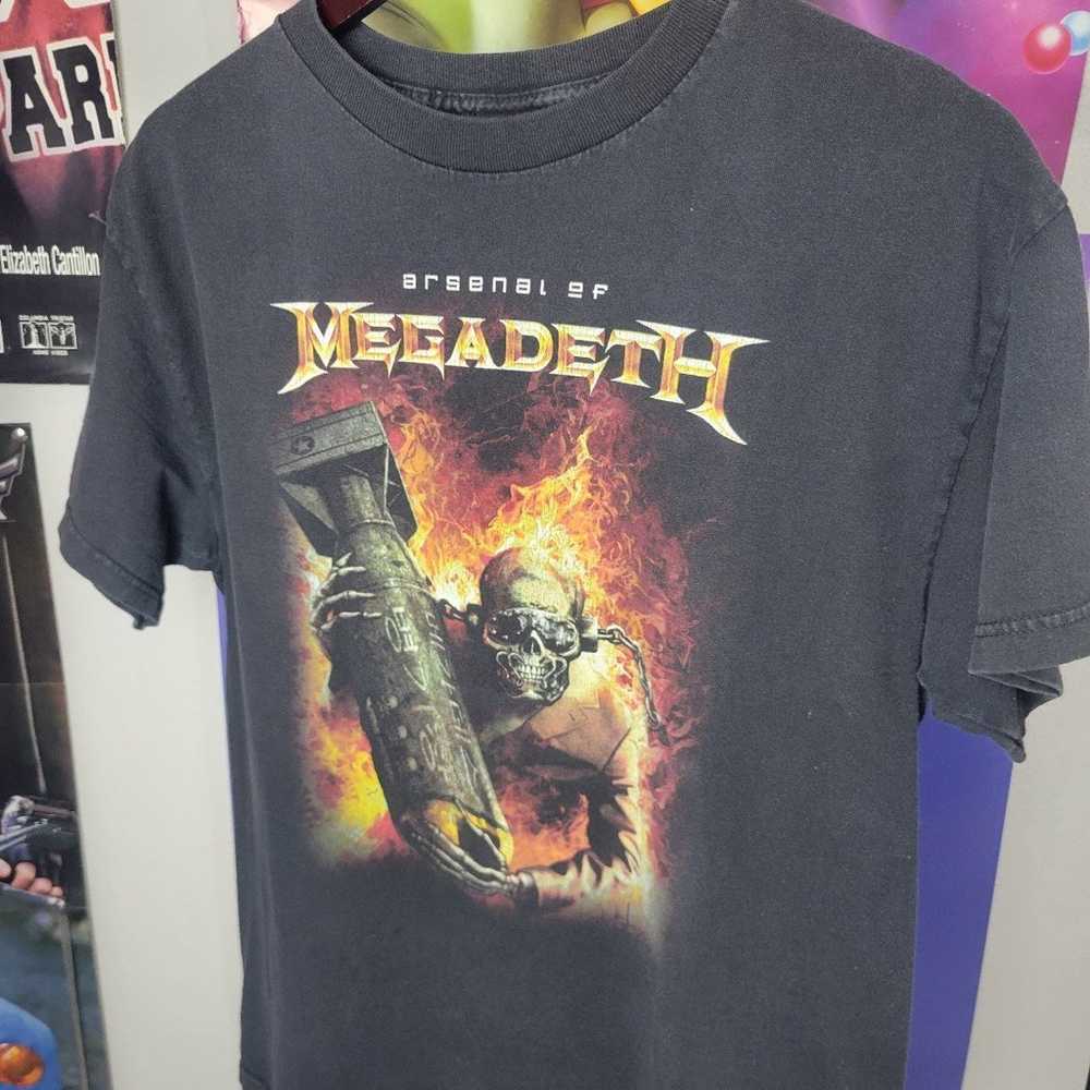 Vintage Y2K Arsenal of Megadeth shirt - image 1