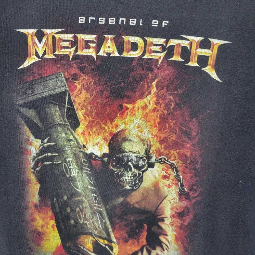 Vintage Y2K Arsenal of Megadeth shirt - image 2