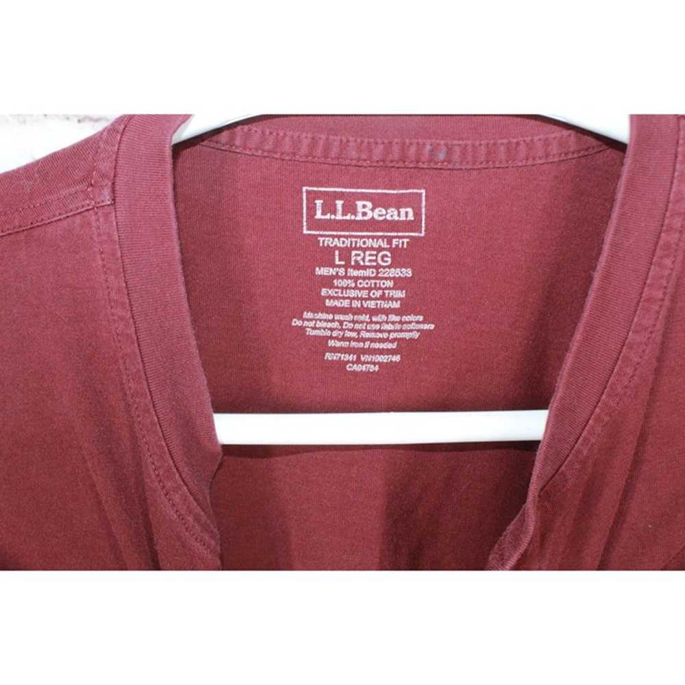 LL Bean Men's Carefree Unshrinkable Tee Tradition… - image 4