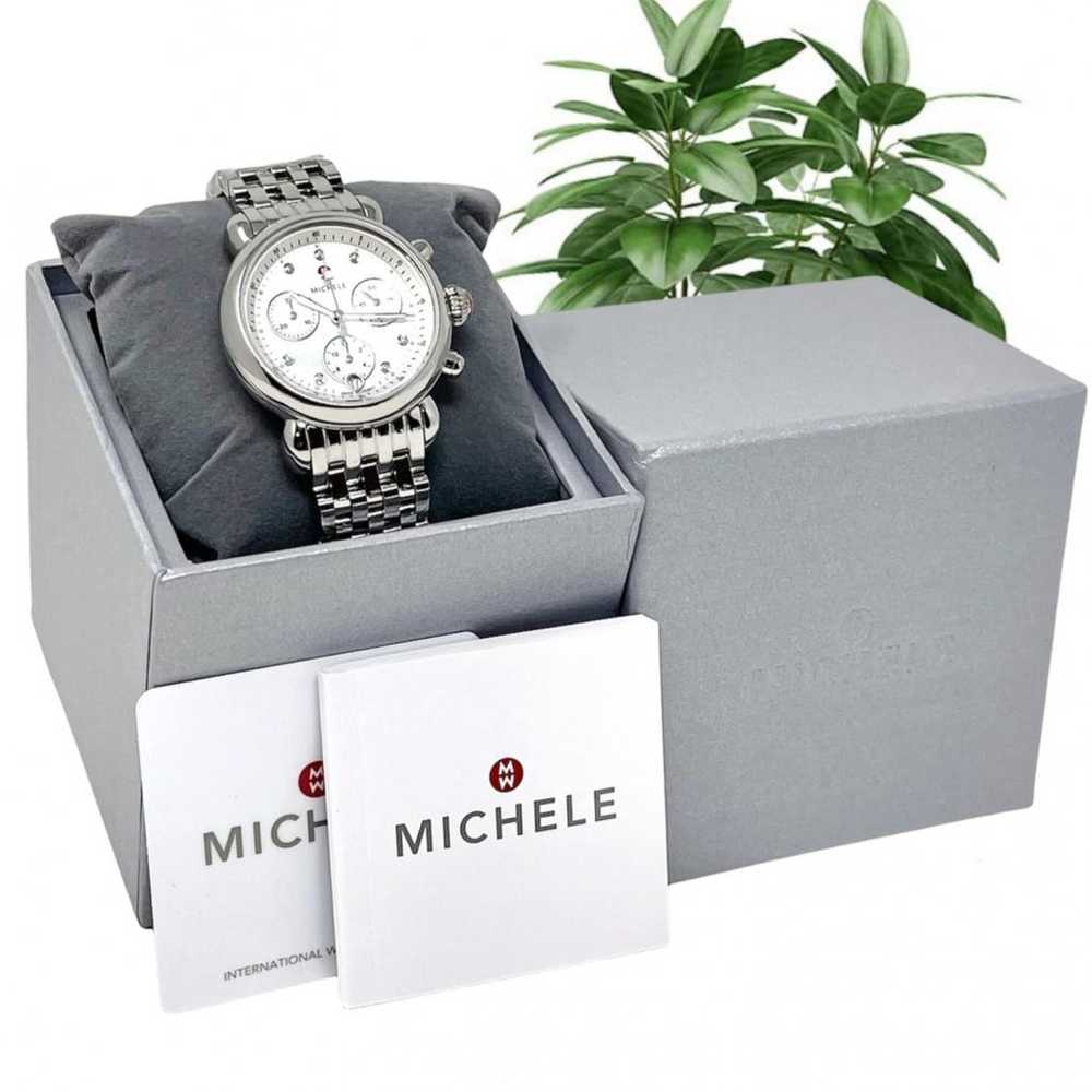 Michele Silver watch - image 11