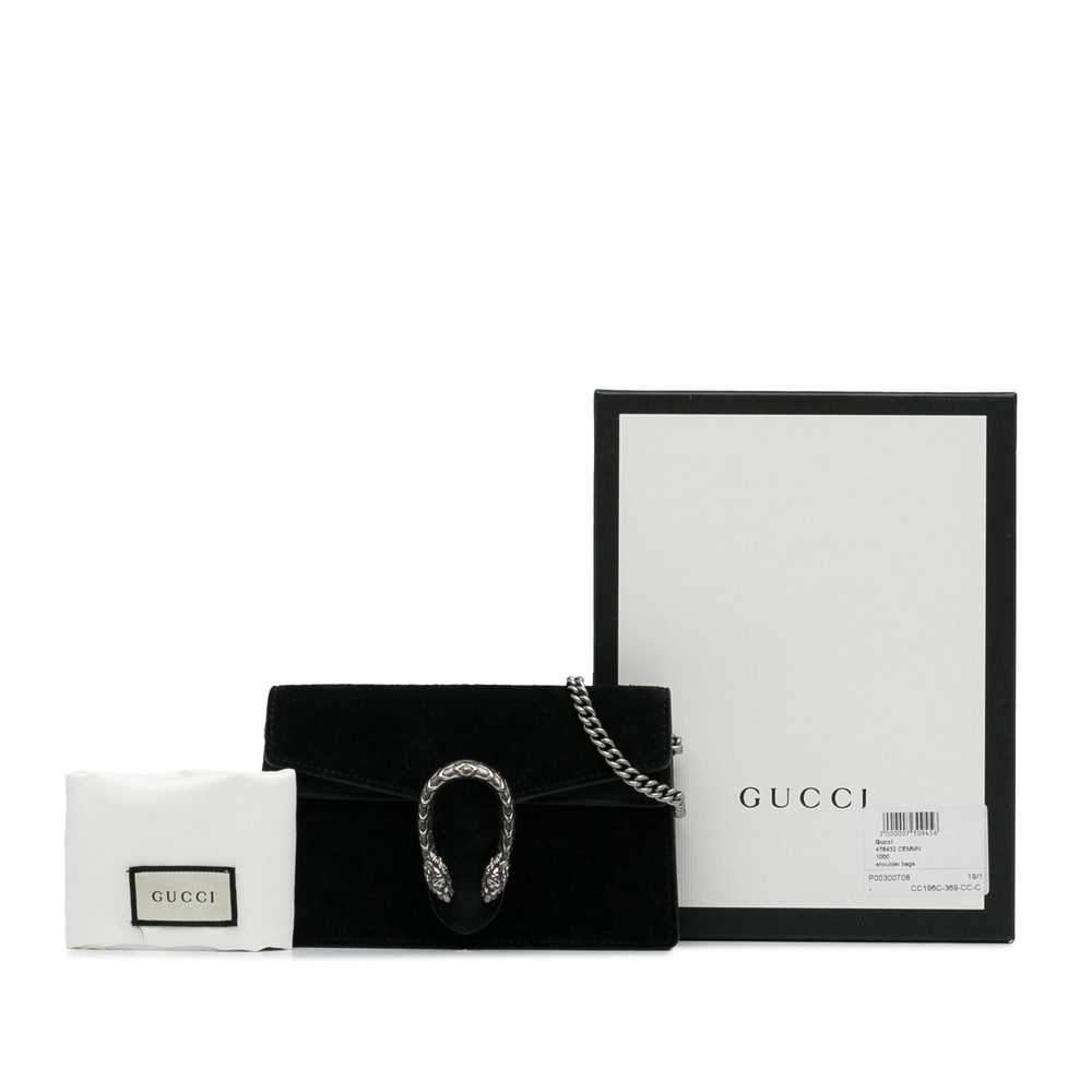 Product Details Gucci Black Super Mini Dionysus S… - image 10