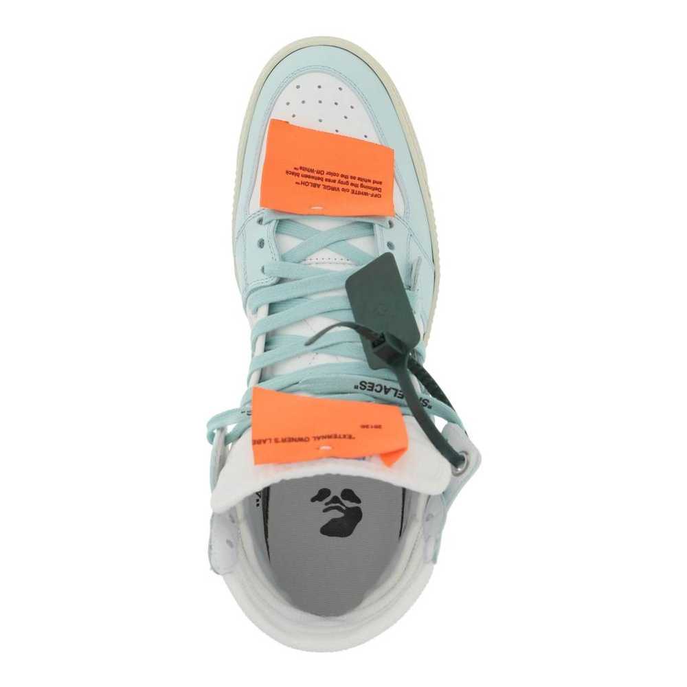 Off-White Off-Court leather high trainers - image 3