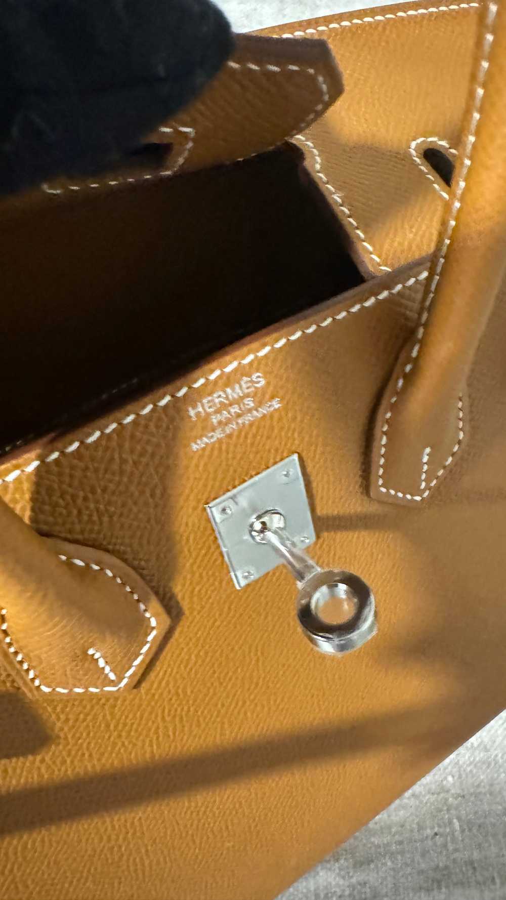 Product Details Hermes Birkin 25 Sellier in Gold … - image 6