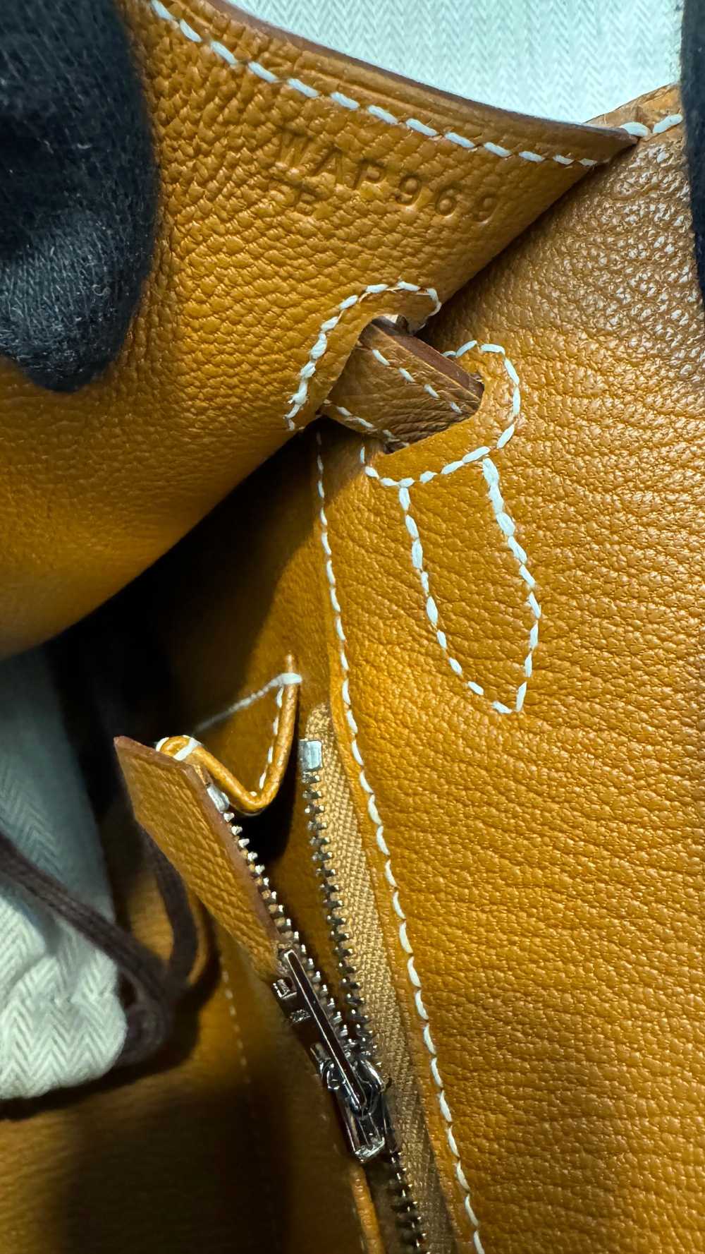 Product Details Hermes Birkin 25 Sellier in Gold … - image 9