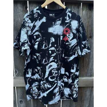 Star Wars Dark Vader AOP T-shirt Mens X-Large - image 1