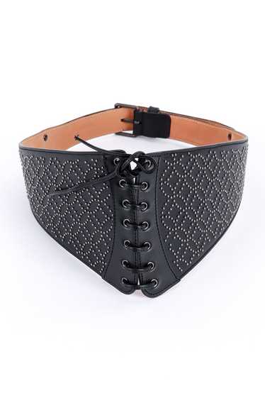 ALAÏA Studded Corset Belt