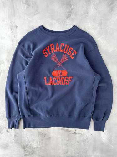 Syracuse University Lacrosse Sweatshirt 80's - XL