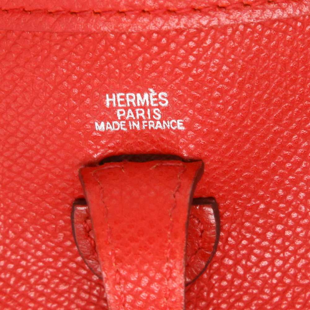 Hermès Mini Evelyne shoulder bag in red epsom lea… - image 3