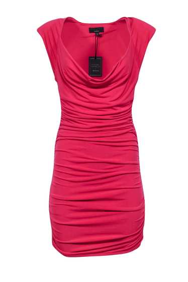 Michael Costello x Revolve - Fuchsia Ruched Dress 