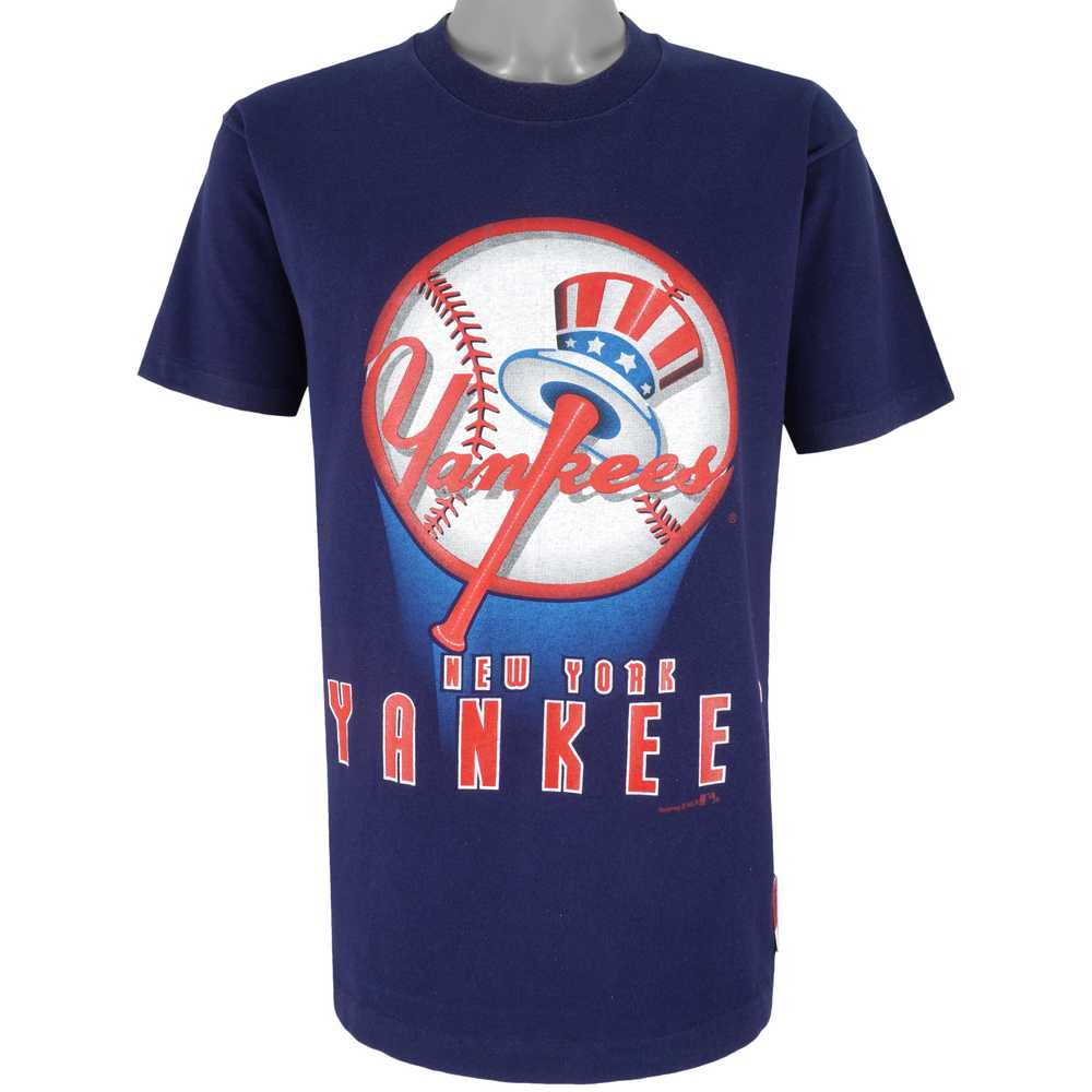 MLB (Nutmeg) - New York Yankees Pinstripe T-Shirt… - image 1