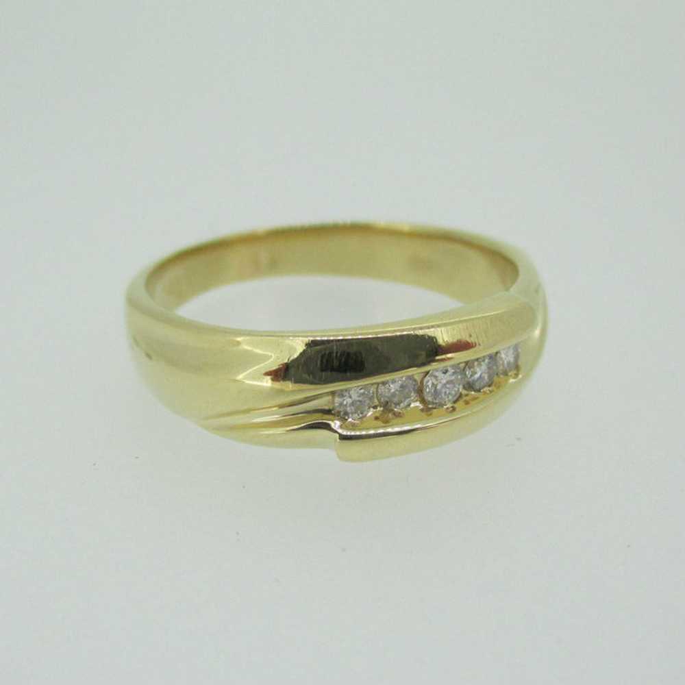 14k Yellow Gold Approx .25ct TW Round Brilliant C… - image 3