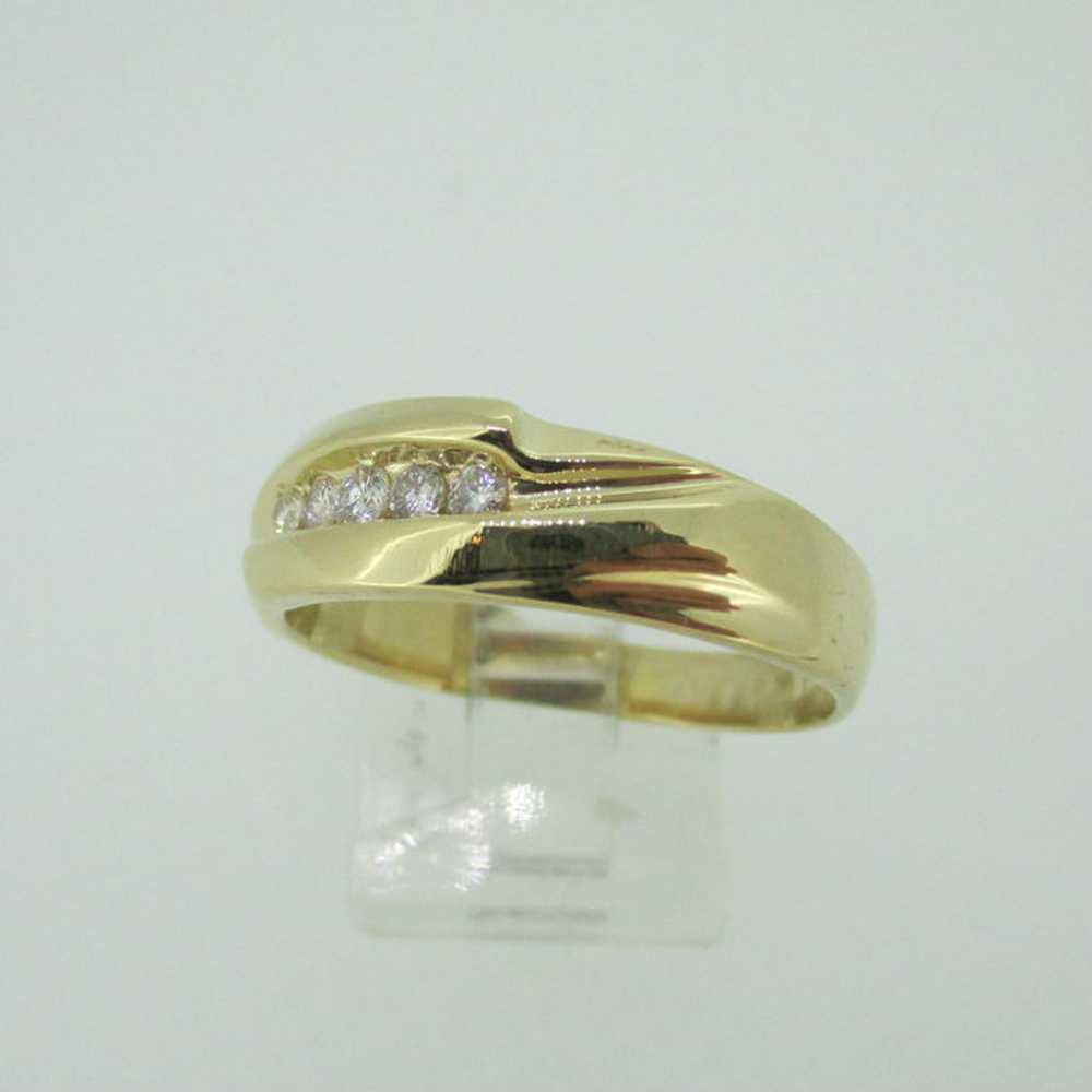 14k Yellow Gold Approx .25ct TW Round Brilliant C… - image 5