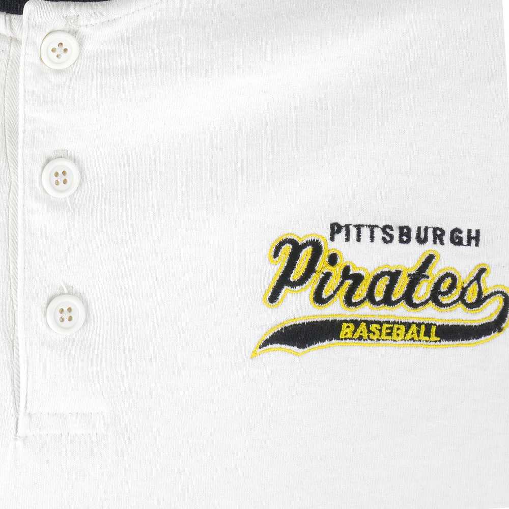 Starter - Pittsburgh Pirates Embroidered T-Shirt … - image 3