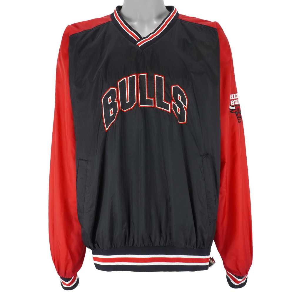 NBA (Chalk Line) - Chicago Bulls Pullover Windbre… - image 1
