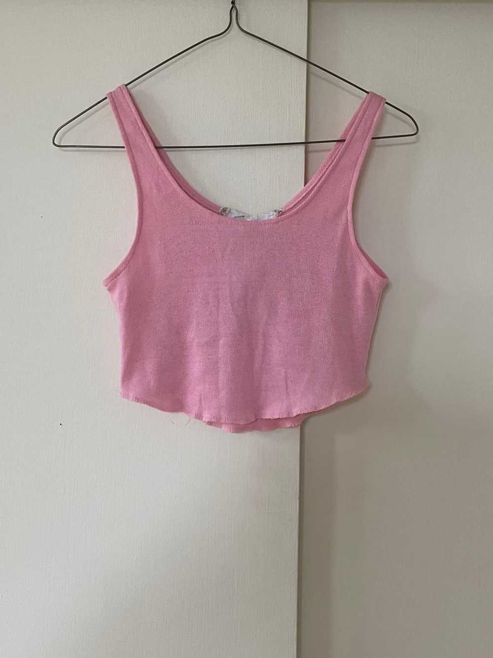 Unknown baby pink lace up (XS) | Used, Secondhand… - image 3