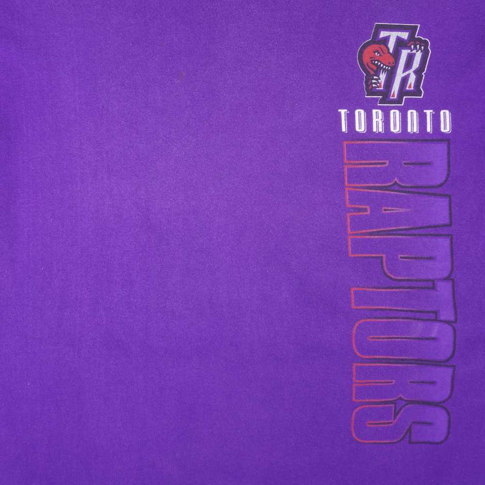 NBA (Salem) - Toronto Raptors Big Logo T-Shirt 19… - image 3