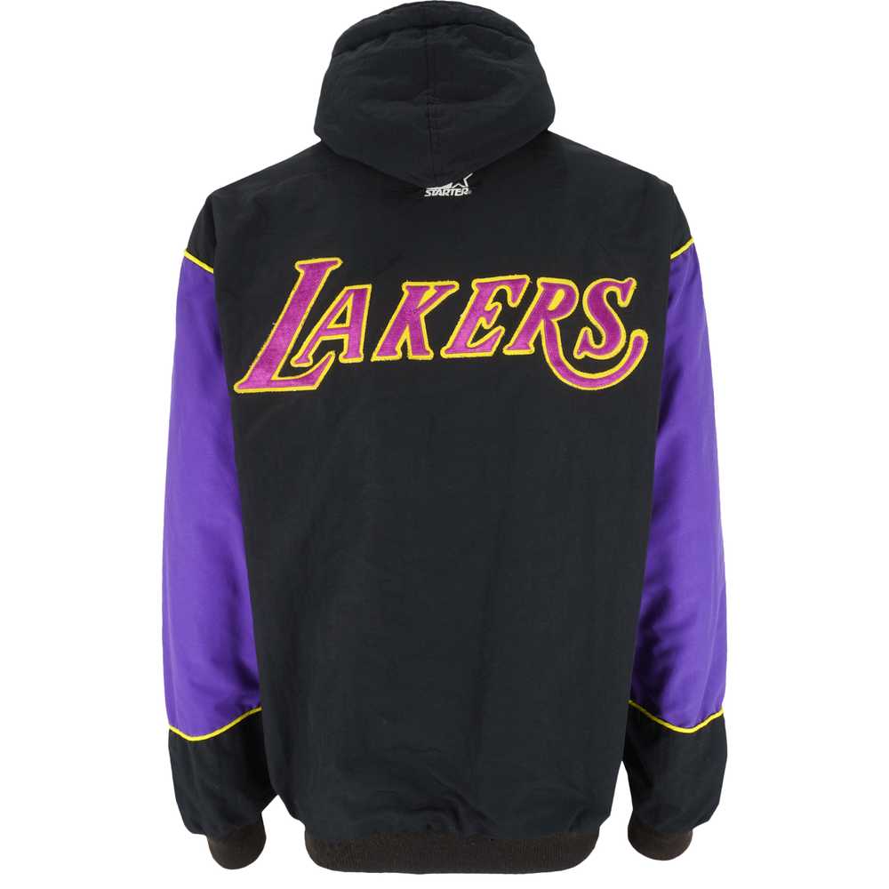 Starter - Los Angeles Lakers Hooded Jacket 1990s … - image 1