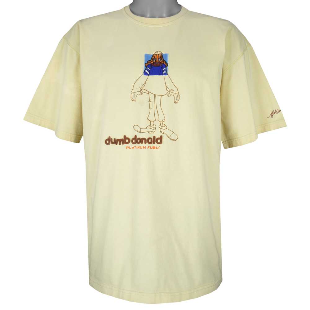 FUBU - Dumb Donald Fat Albert Platinum T-Shirt 19… - image 1