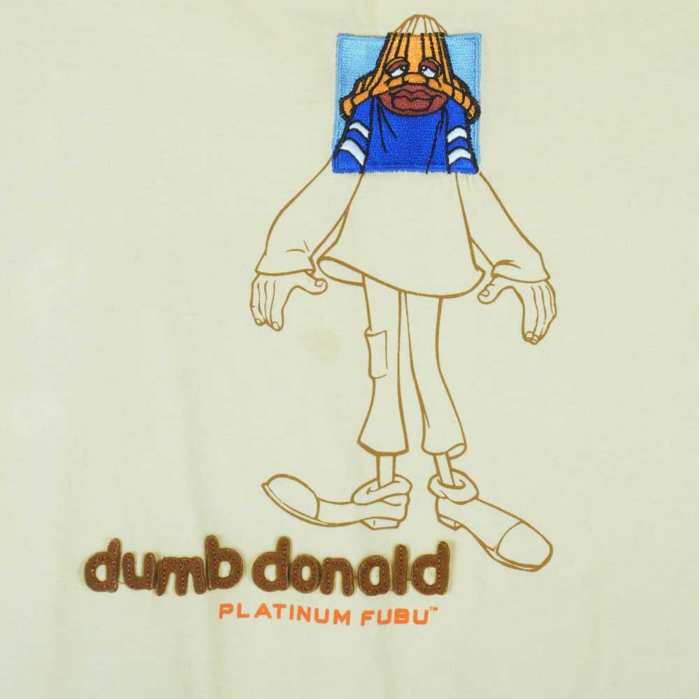 FUBU - Dumb Donald Fat Albert Platinum T-Shirt 19… - image 3