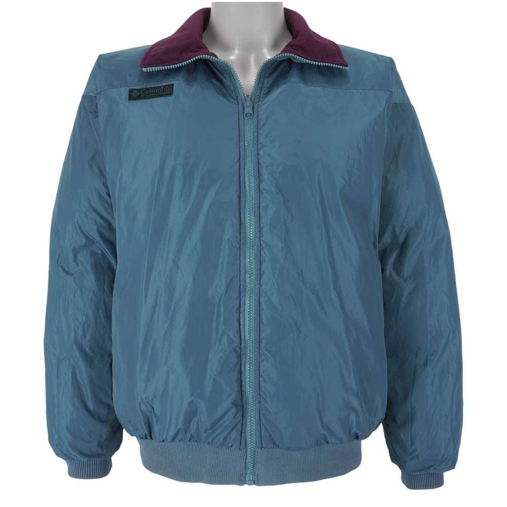 Columbia - Blue & Purple Reversible Puff Jacket 1… - image 2
