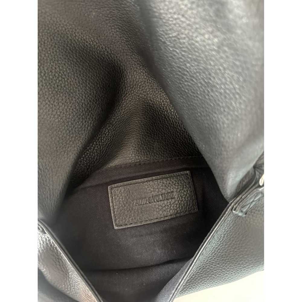 Zadig & Voltaire Rock leather clutch bag - image 8