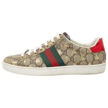 Gucci Exotic leathers trainers - image 1
