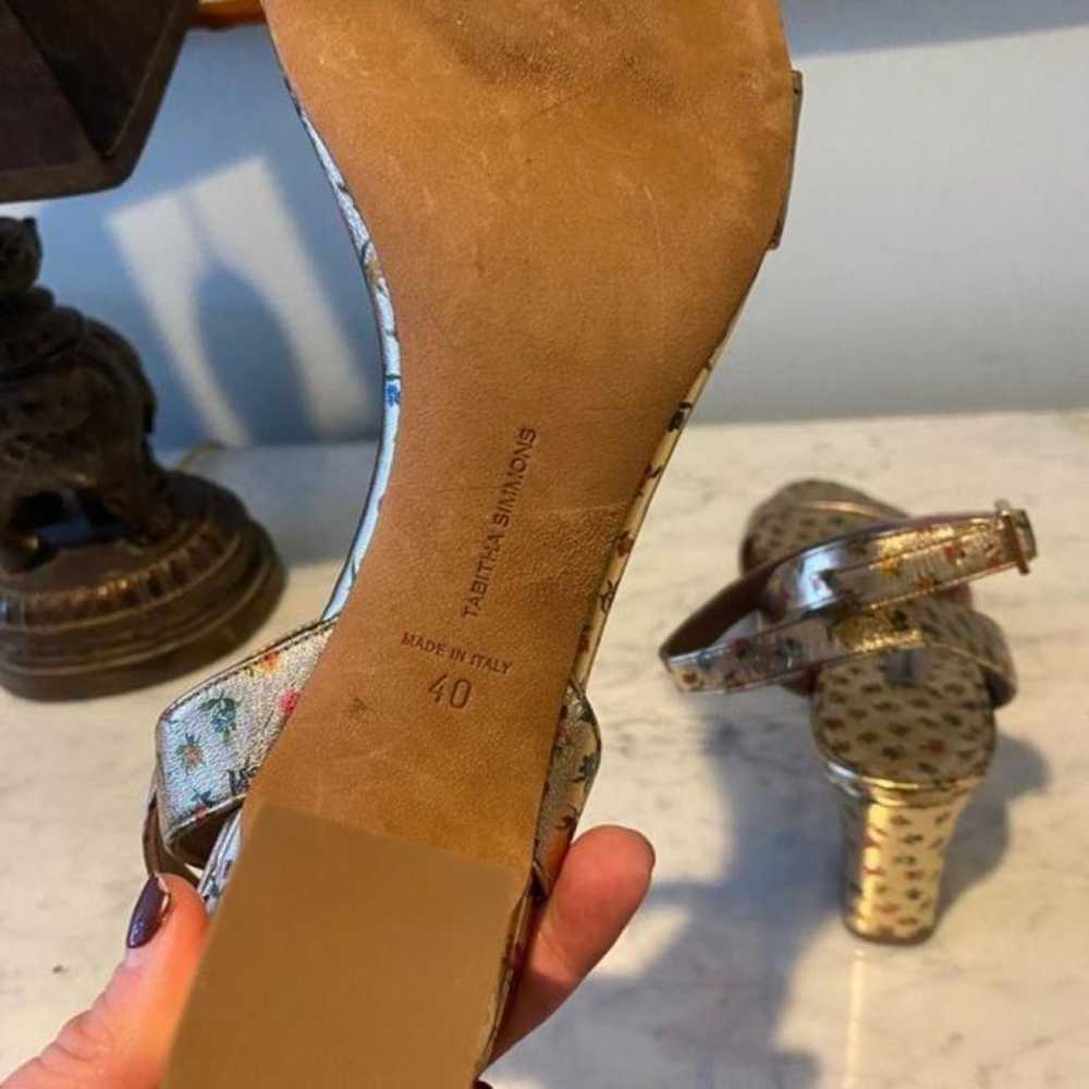 Tabitha Simmons Leather sandal - image 5