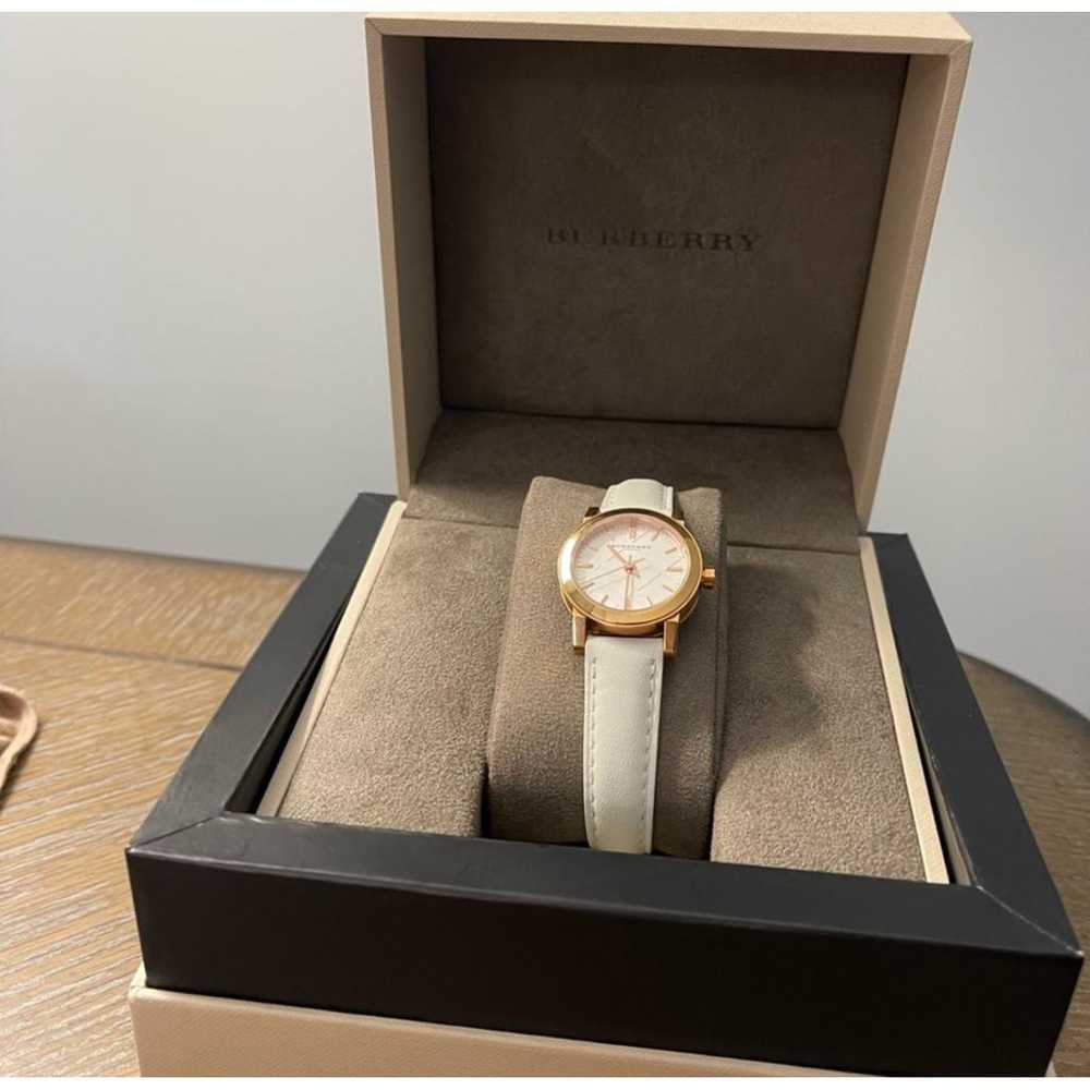 Burberry Pink gold watch - image 3