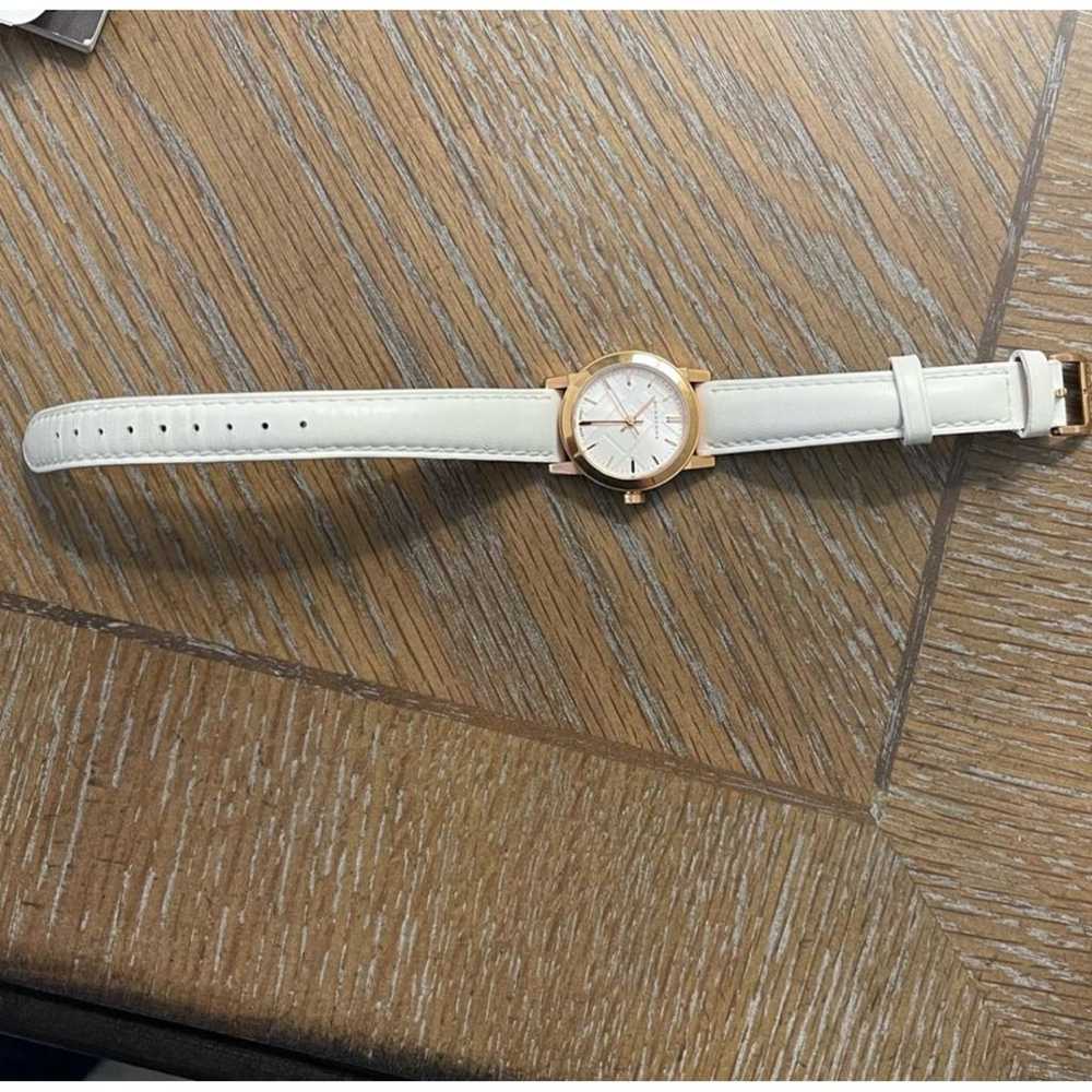Burberry Pink gold watch - image 4