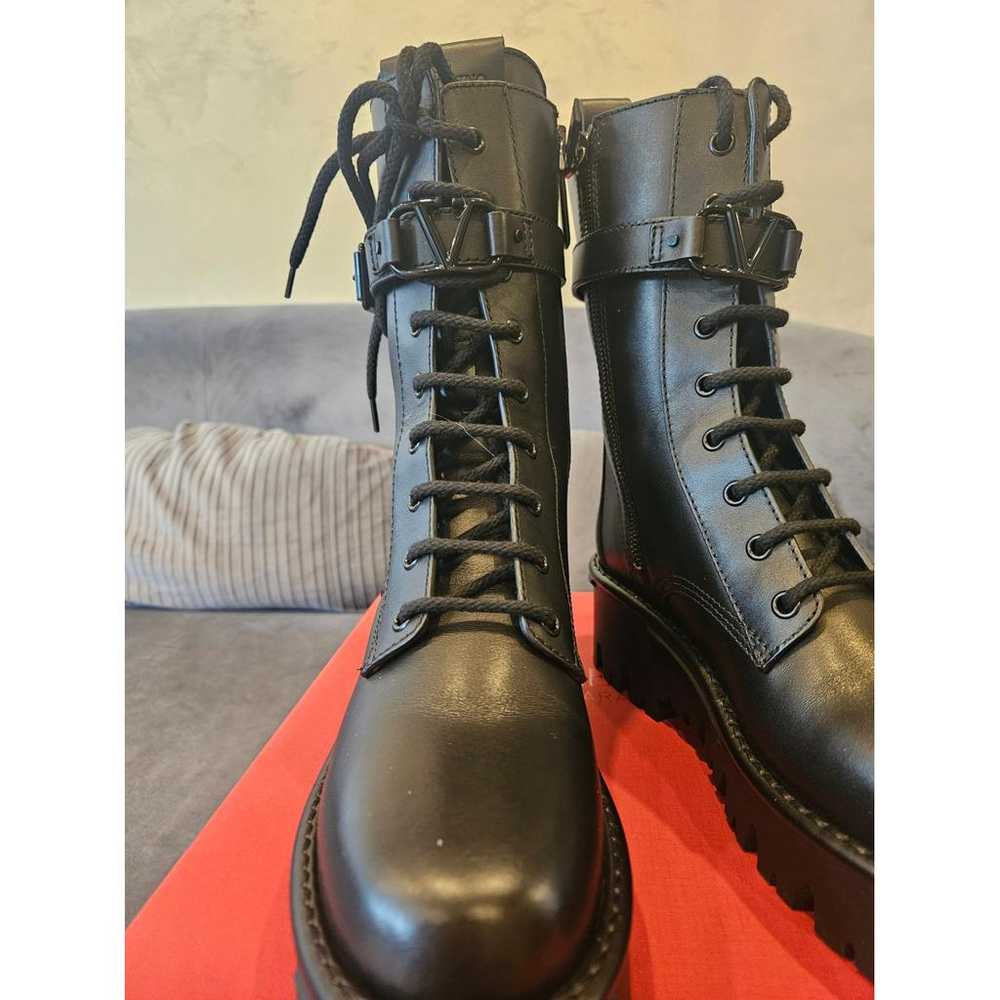 Valentino Garavani Leather boots - image 2