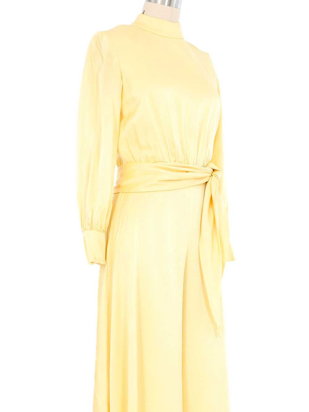1960s Leo Narducci Candlelight Belted Jumpsuit - image 2